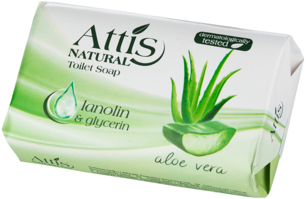 Mydło w kostce Gold Drop Attis, Natural, 100g