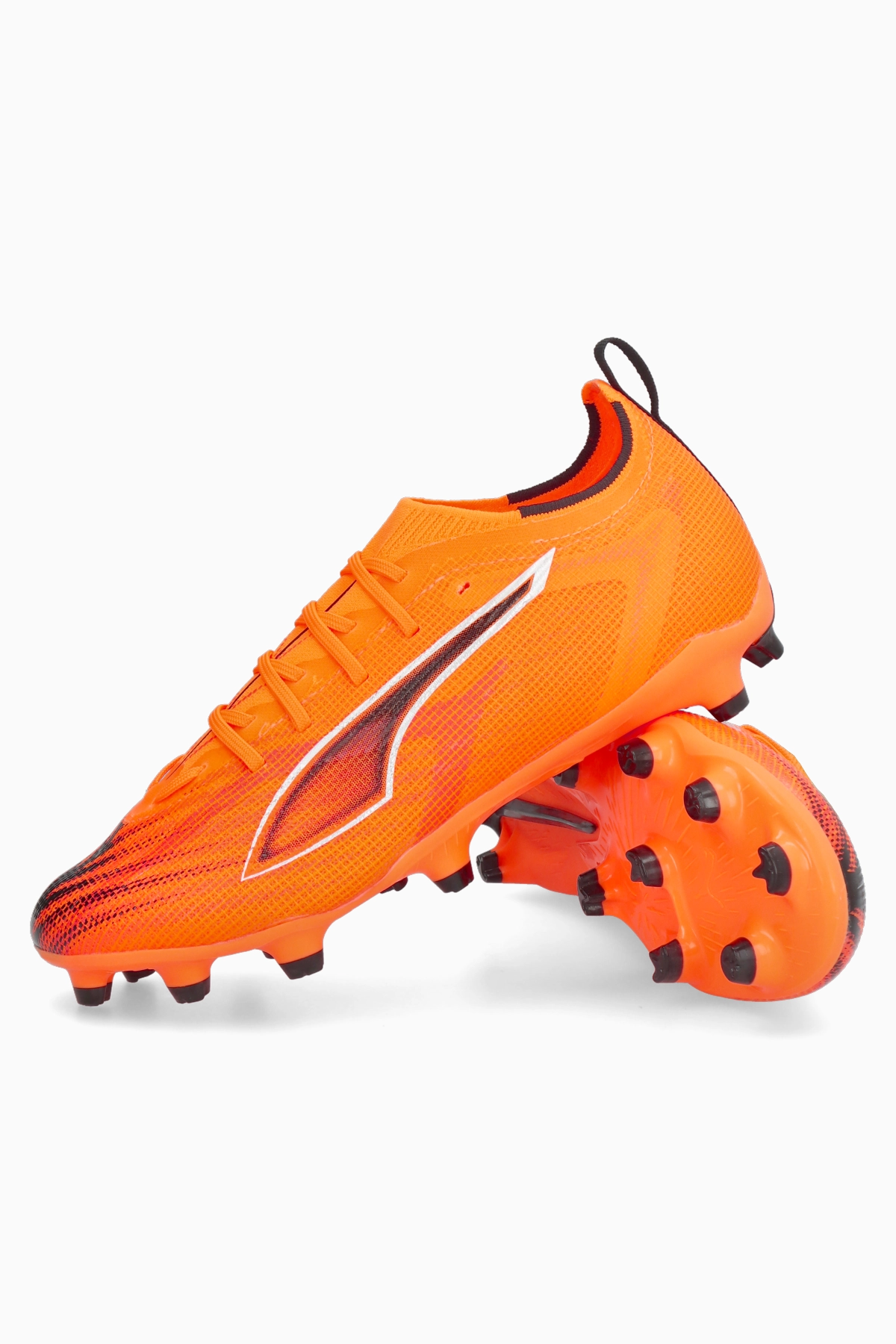 Korki Puma Ultra 6 Pro FG/AG Junior - Pomarańczowy