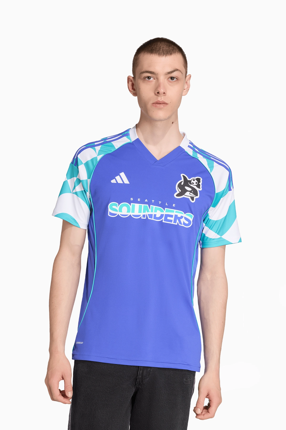 Koszulka adidas Seattle Sounders FC 25/26 Trzecia Replica - Niebieski