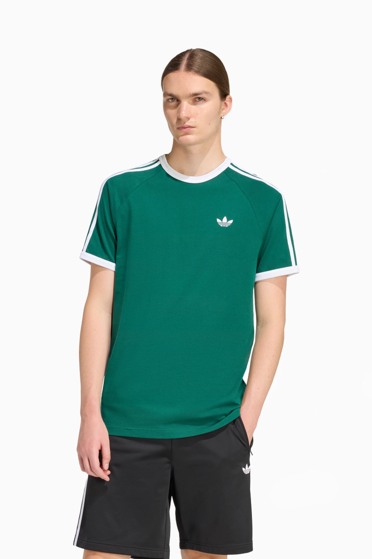 Koszulka adidas Originals 3-Stripes - Zielony