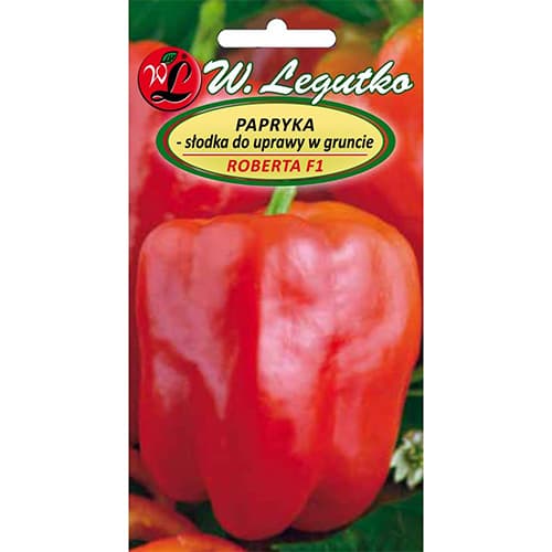 1 szt, Paprika Roberta F1 - Magok: Mod de ambalare: 0.2 g