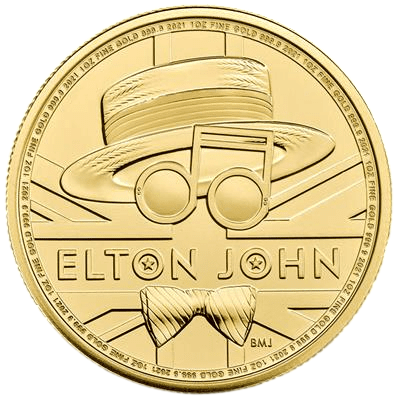 Złota moneta Legendy muzyki: Elton John 1 uncja - wysyłka 24 h! - Mennica Skarbowa