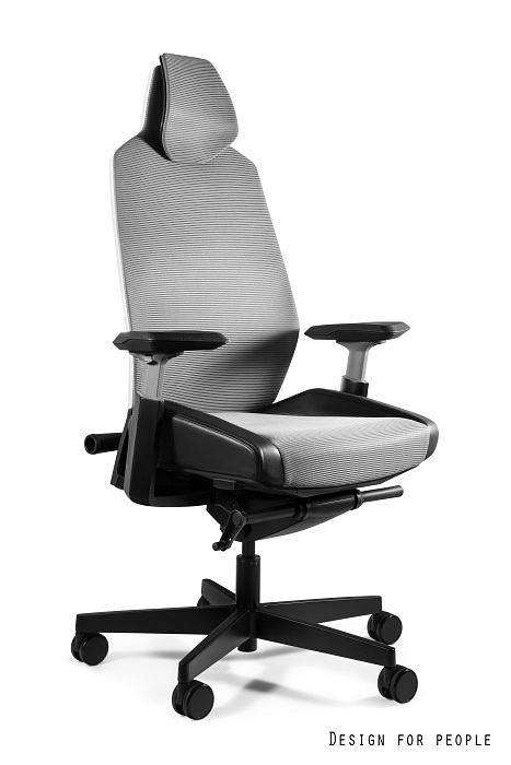 Fotel biurowy RONIN, ergonomiczny, siatka, kolory Unique