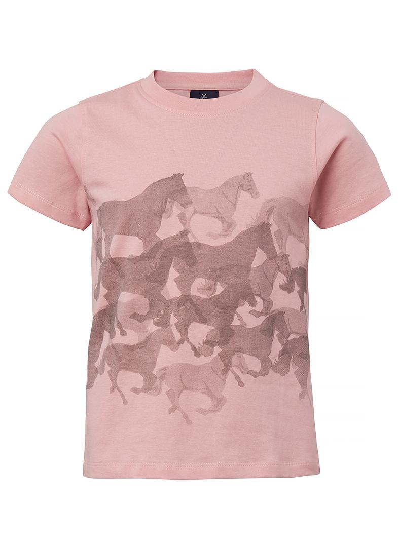Mountain Horse koszulka jeździecka Running Horse Tee Junior 24h
