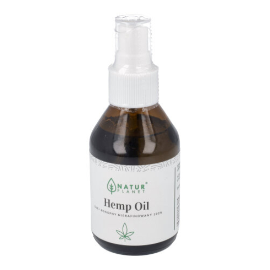 Natur planet - olej konopny nierafinowany, 100 ml