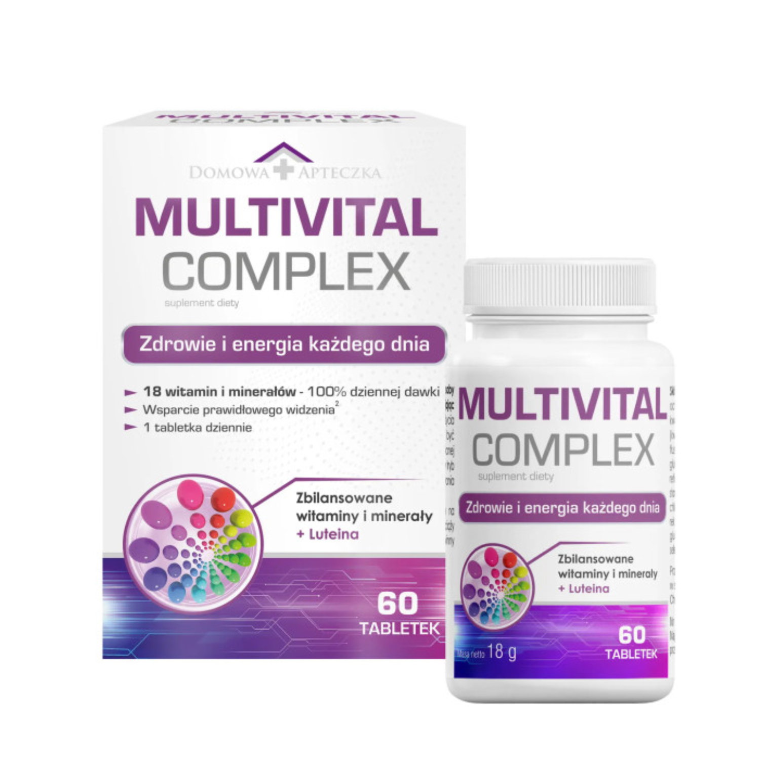 D.apteczka, multivital complex, 60 tabletek