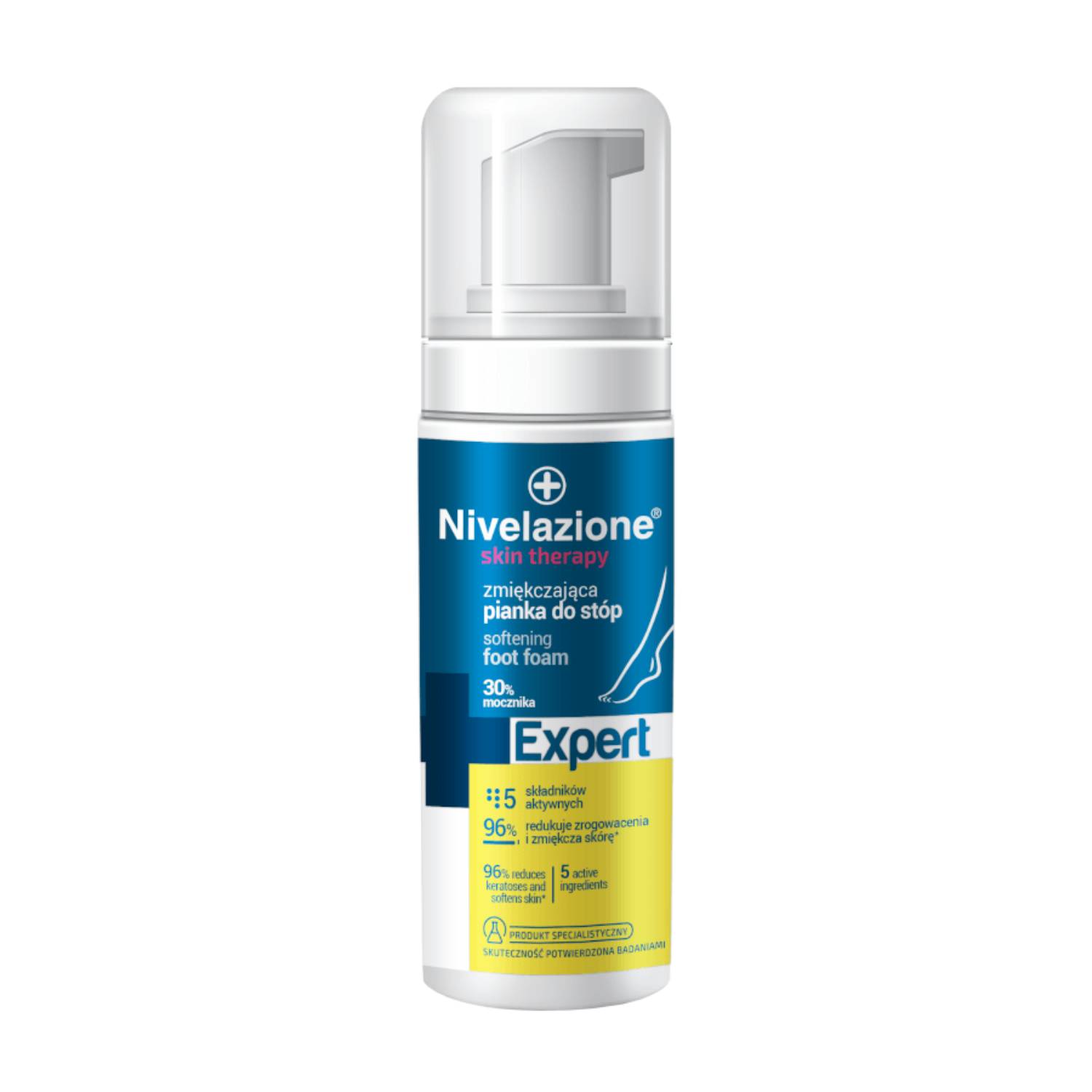Nivelazione skin therapy- podologiczna pianka do stóp z mocznikiem 30%, 150 ml
