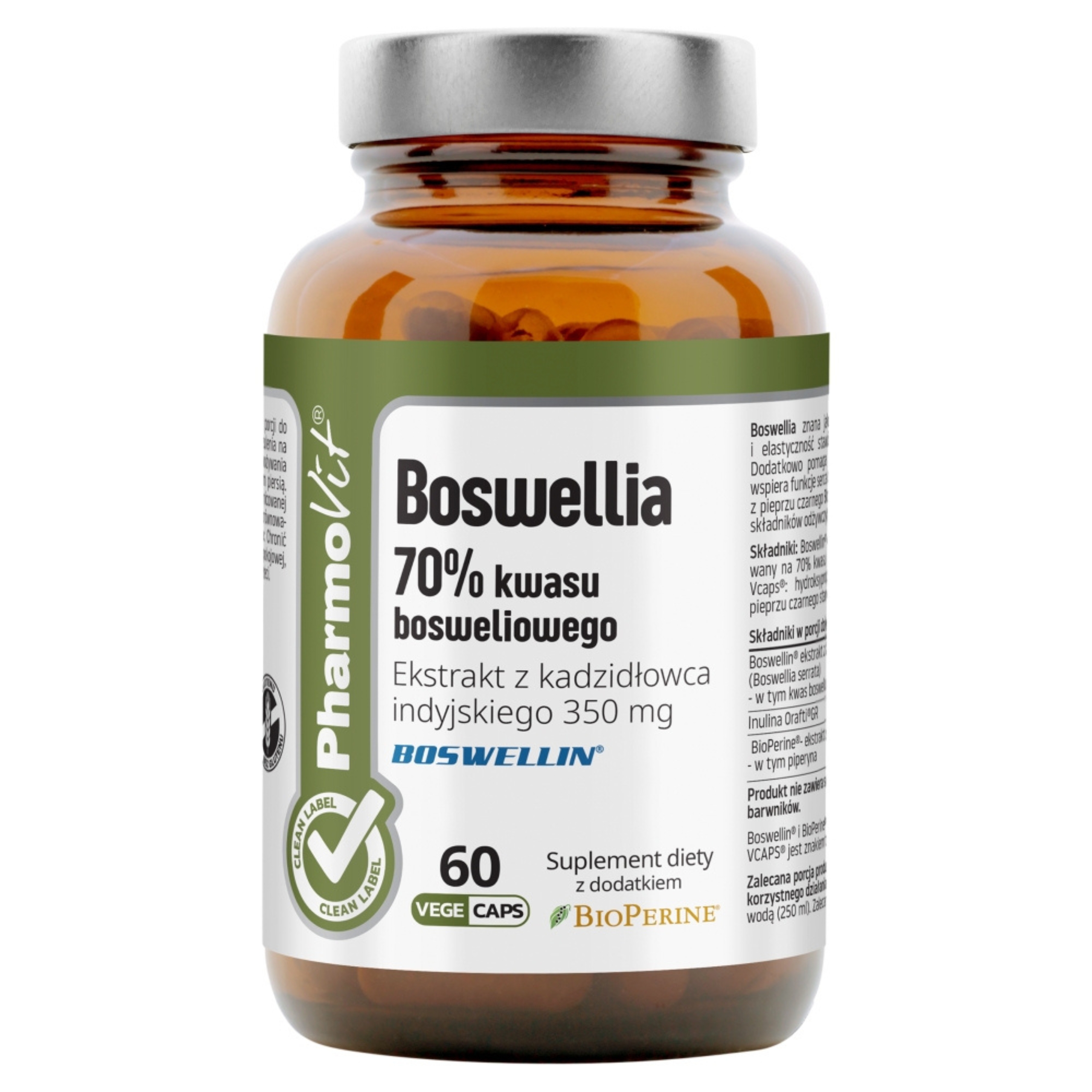 Pharmovit, boswellia 70%, 60 kapsułek