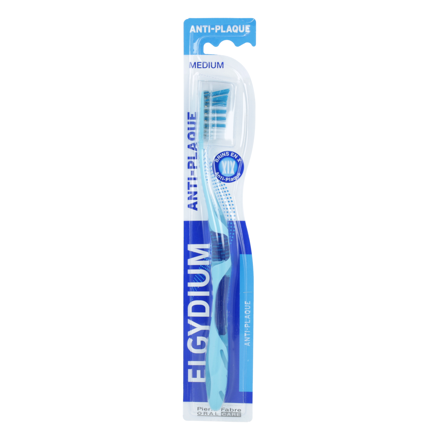 Elgydium anti-plaque - szczoteczka do zębów, medium, 1 sztuka