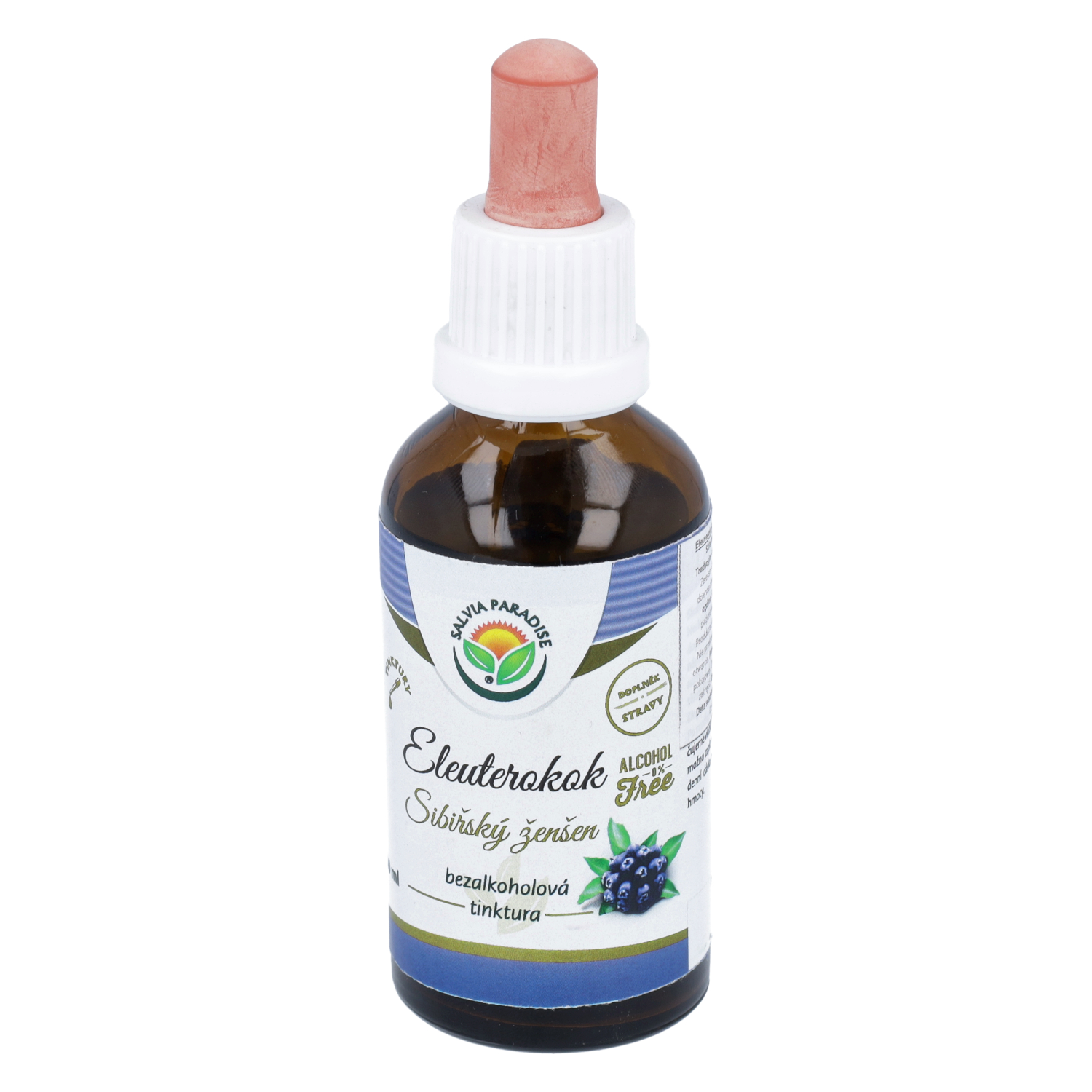 Salvia żeń-szeń, krople, bez alkoholu, 50 ml