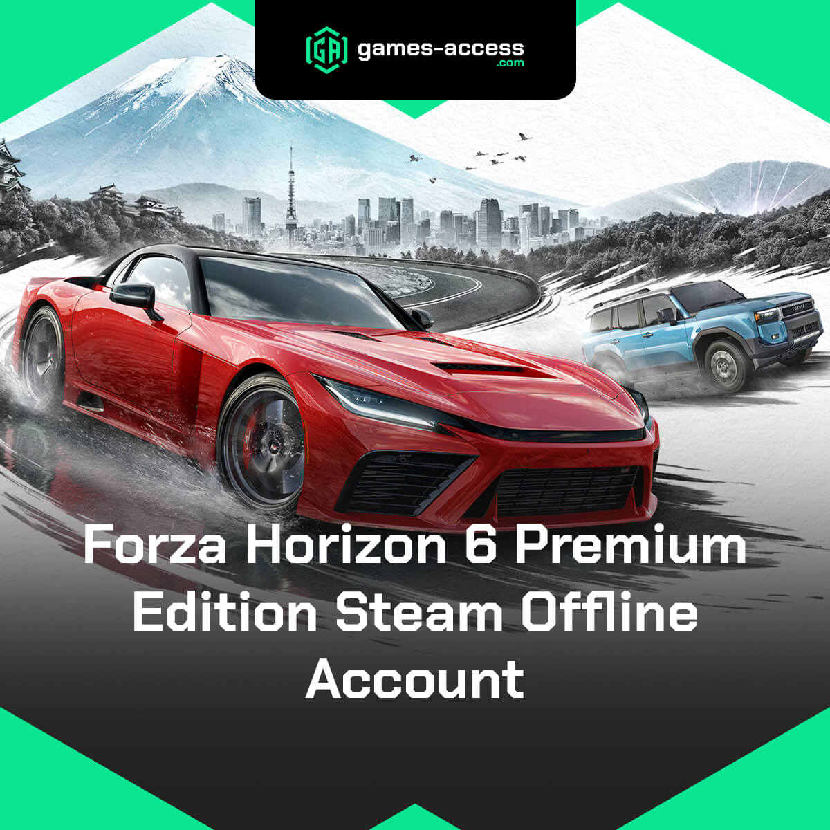Forza Horizon 6 Premium Edition PC Steam Account – Offline Access