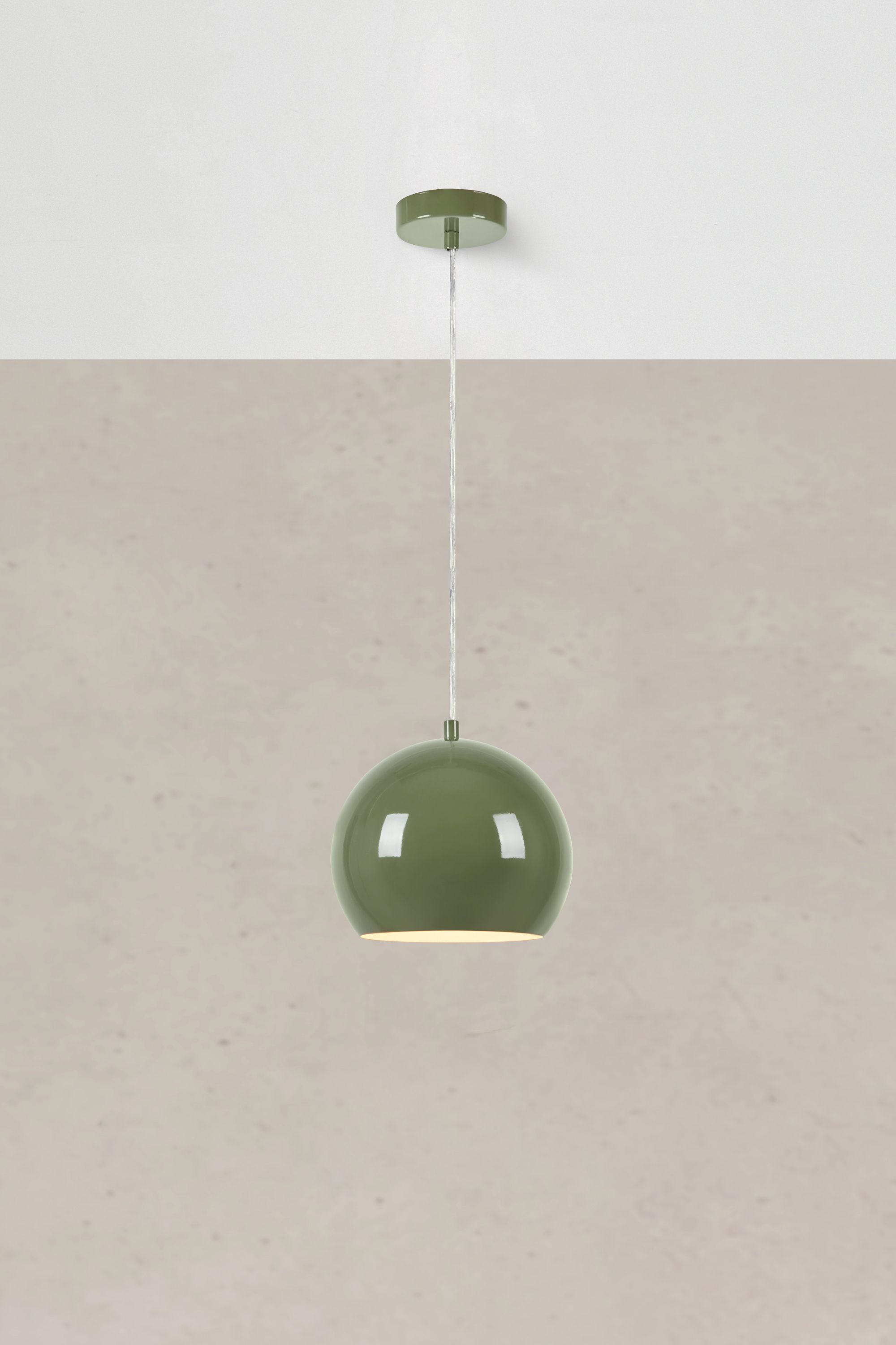 Markslöjd Pop lampa wisząca 1x40 W zielona 108991