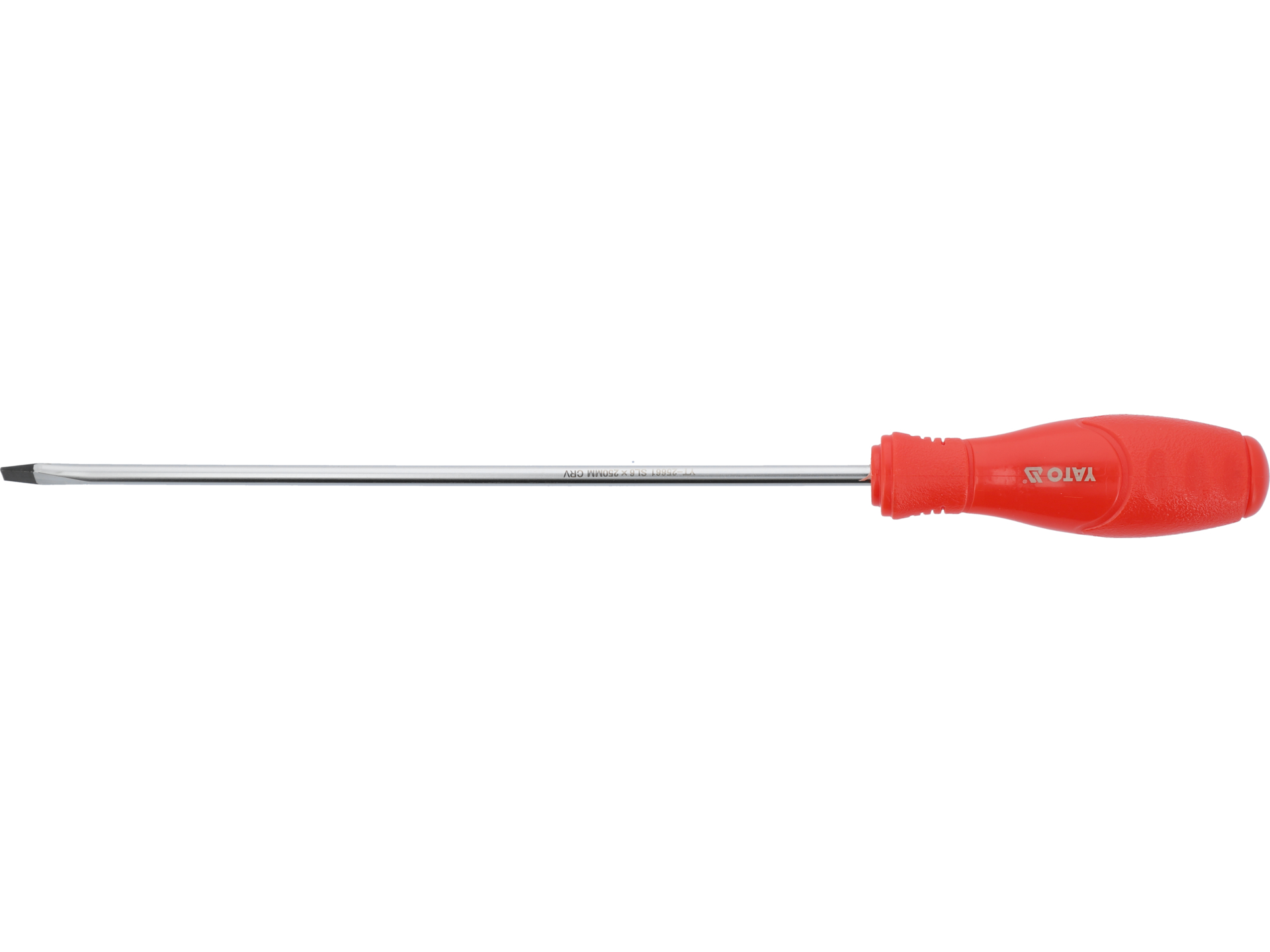 Wkrętak płaski YATO śrubokręt warsztatowy 6x250mm do majsterkowicza YT-25661
