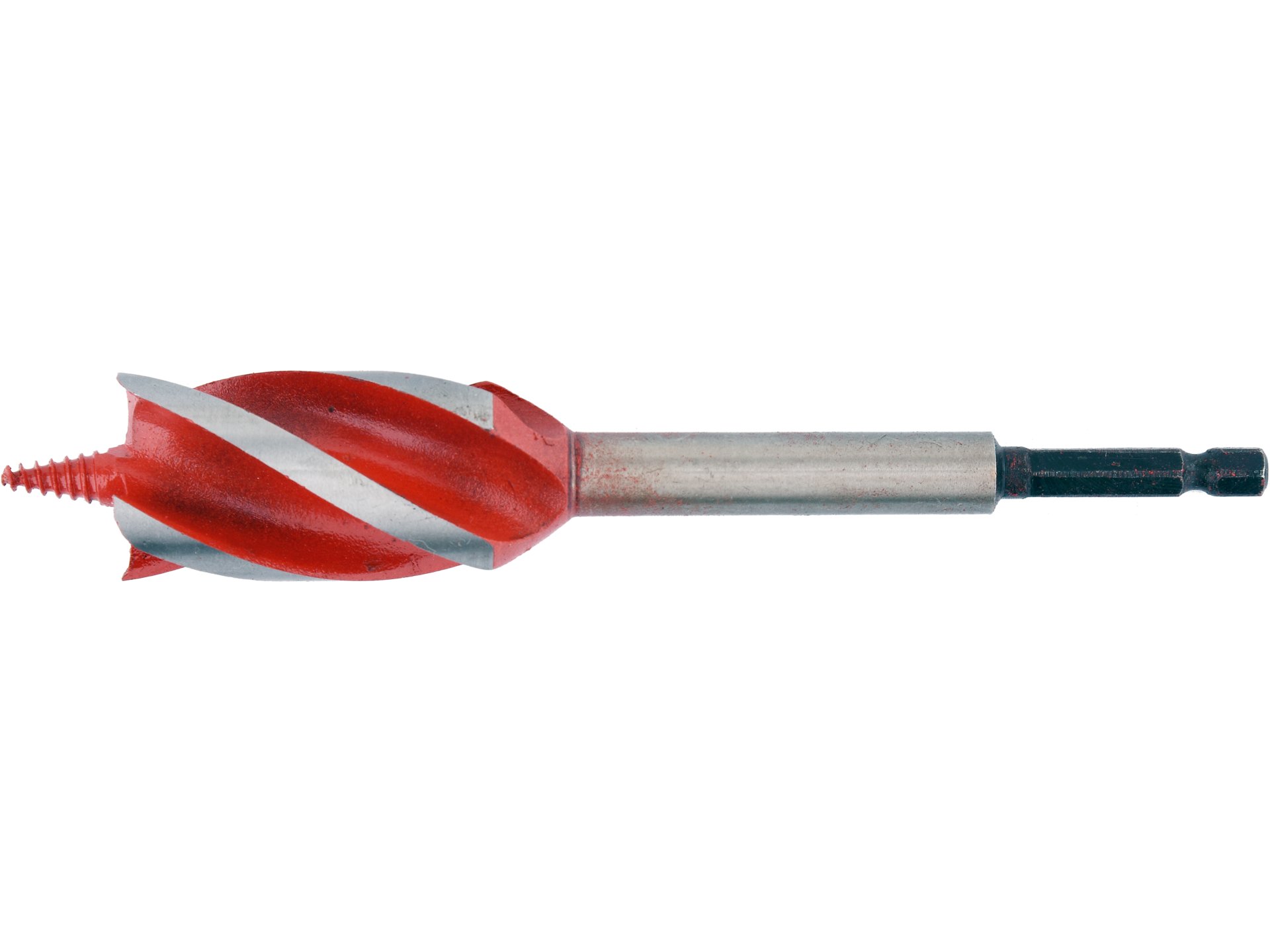 Wiertło do drewna YATO czteroostrzowe stolarskie 28mm 165mm HEX YT-44688