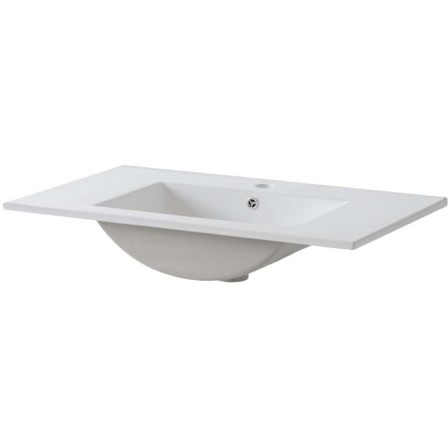 COMAD Umywalka meblowa LAVA WHITE 80 ceramiczna