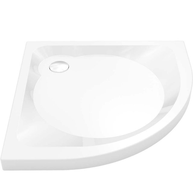 Brodzik półokrągły MARELLE R55 90x6 biały TER-0080