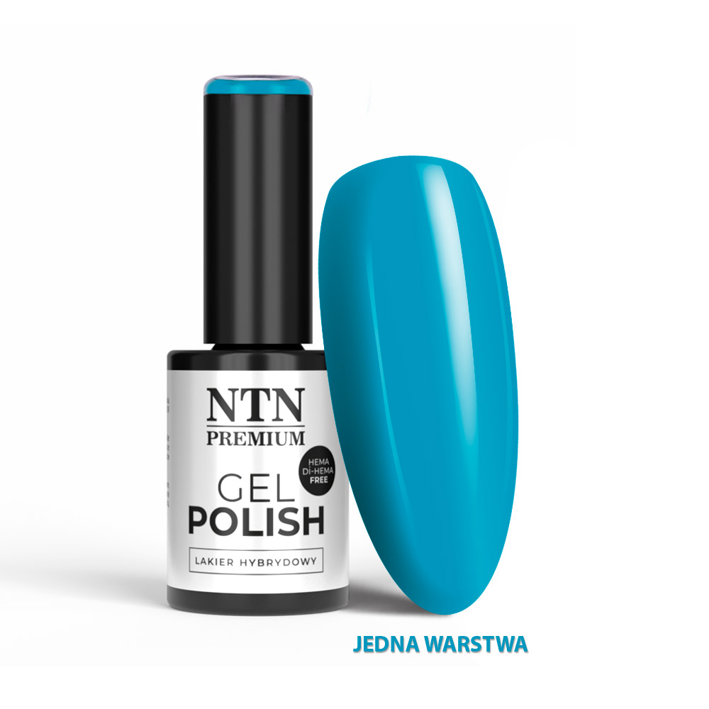 Lakier hybrydowy LED/UV Gel Polish Blues Nr 503 Limited Edition NTN Premium HEMA/Di-HEMA Free 5g