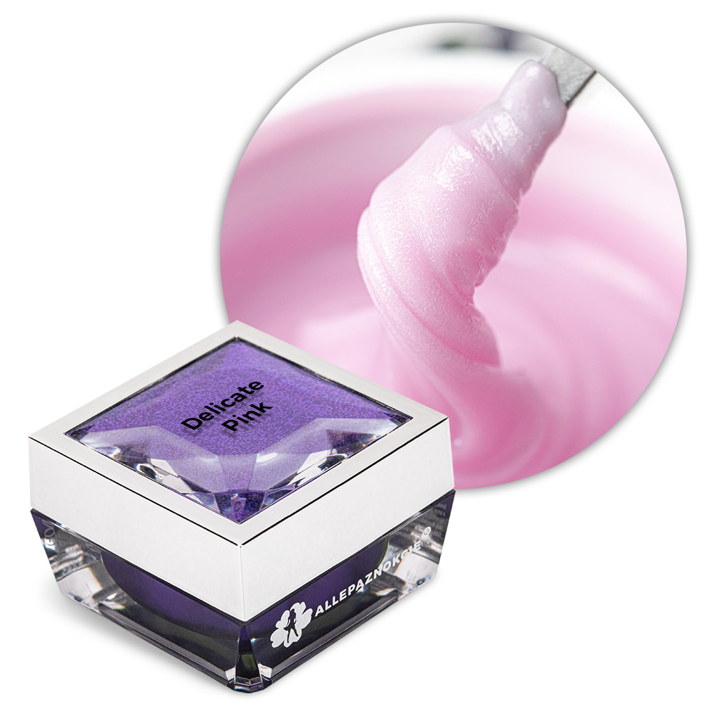 Acrylgel akrylożel budujący Allepaznokcie HEMA/Di-HEMA Free Delicate Pink 30g