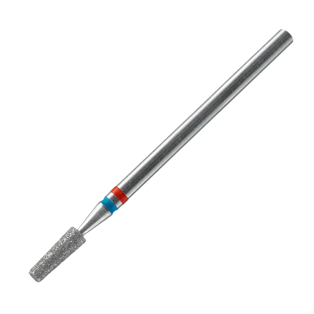 Frez diamentowy DUO stożek czerwono-niebieski Staleks Expert 2,5/8mm