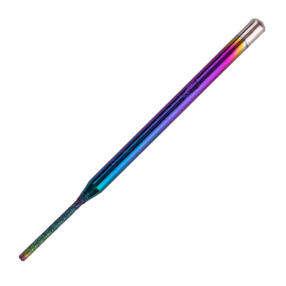 Frez diamentowy Unicorn tęczowy wąski szpic Nr 24