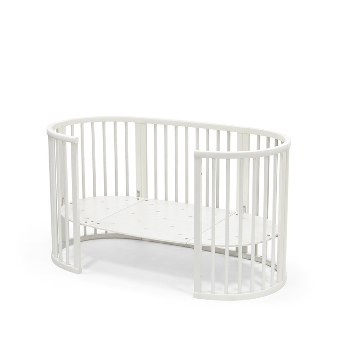 Stokke Sleepi New - owalne łóżeczko dziecięce-White