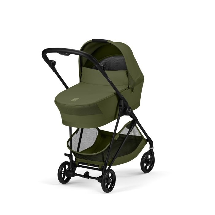Cybex Melio Carbon 2026 - wózek głęboko-spacerowy-Moss Green