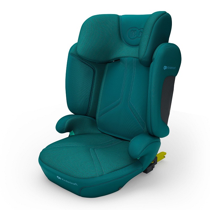 Kinderkraft XPAND 2 PRO i-Size - fotelik od 100 do 150 cm wzrostu-Ciemnozielony