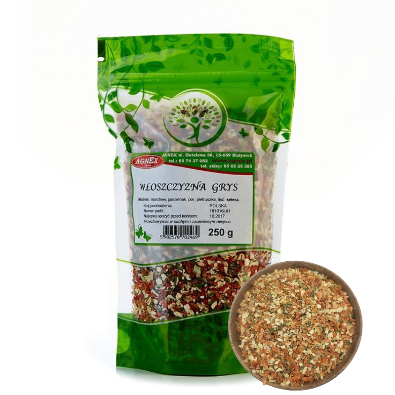 Włoszczyzna grys 250g