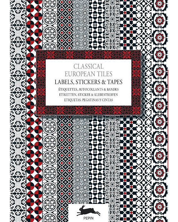 Label & Sticker Book. Classical European Tiles