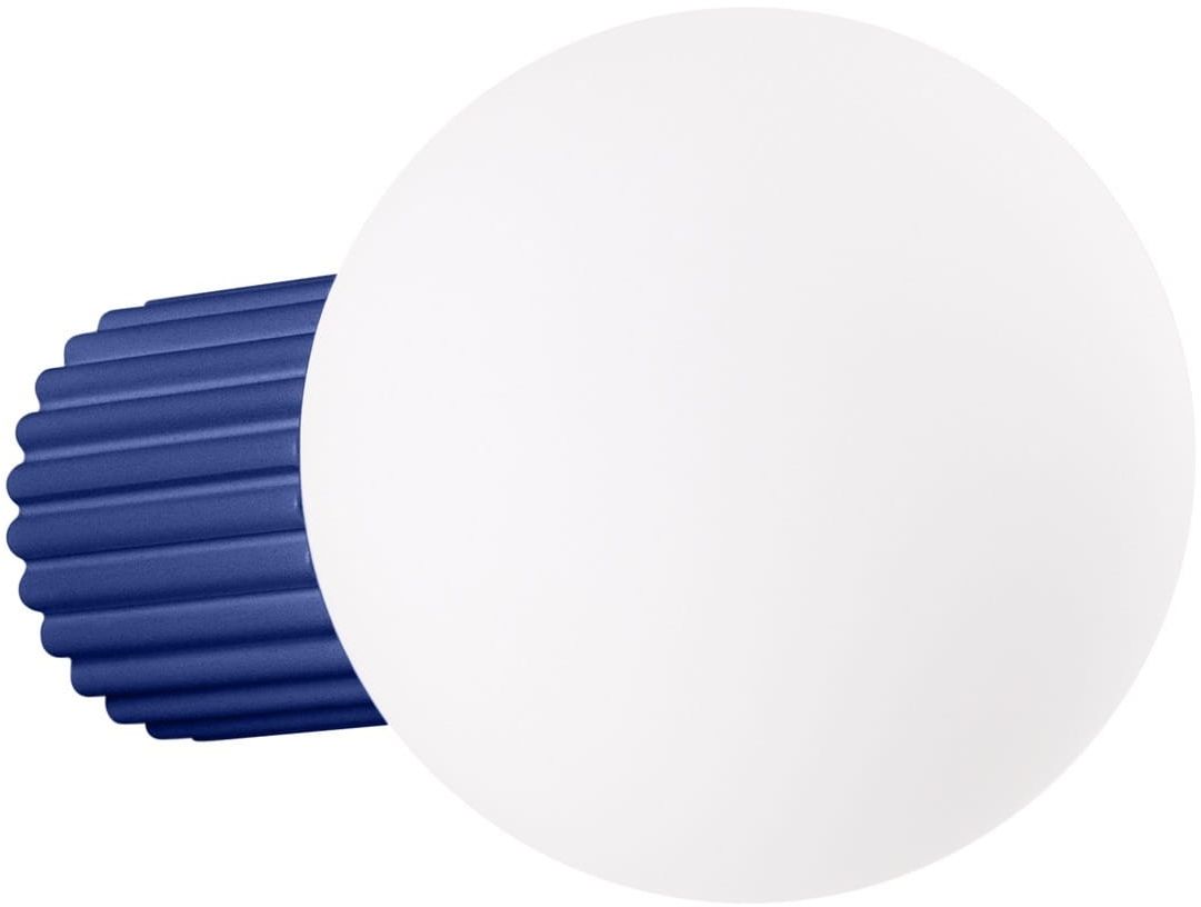 Darmowa Dostawa - Kinkiet 1x8 W biały-granatowy Sollux Lighting Halo SL1737
