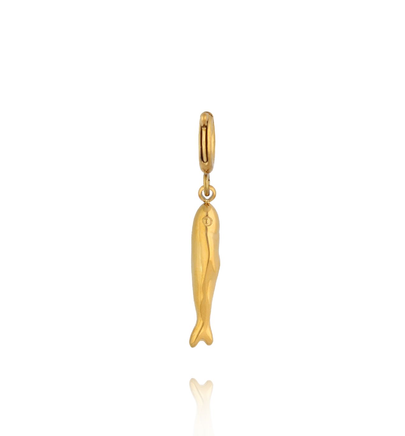 Charms złota smukła rybka CHA0122
