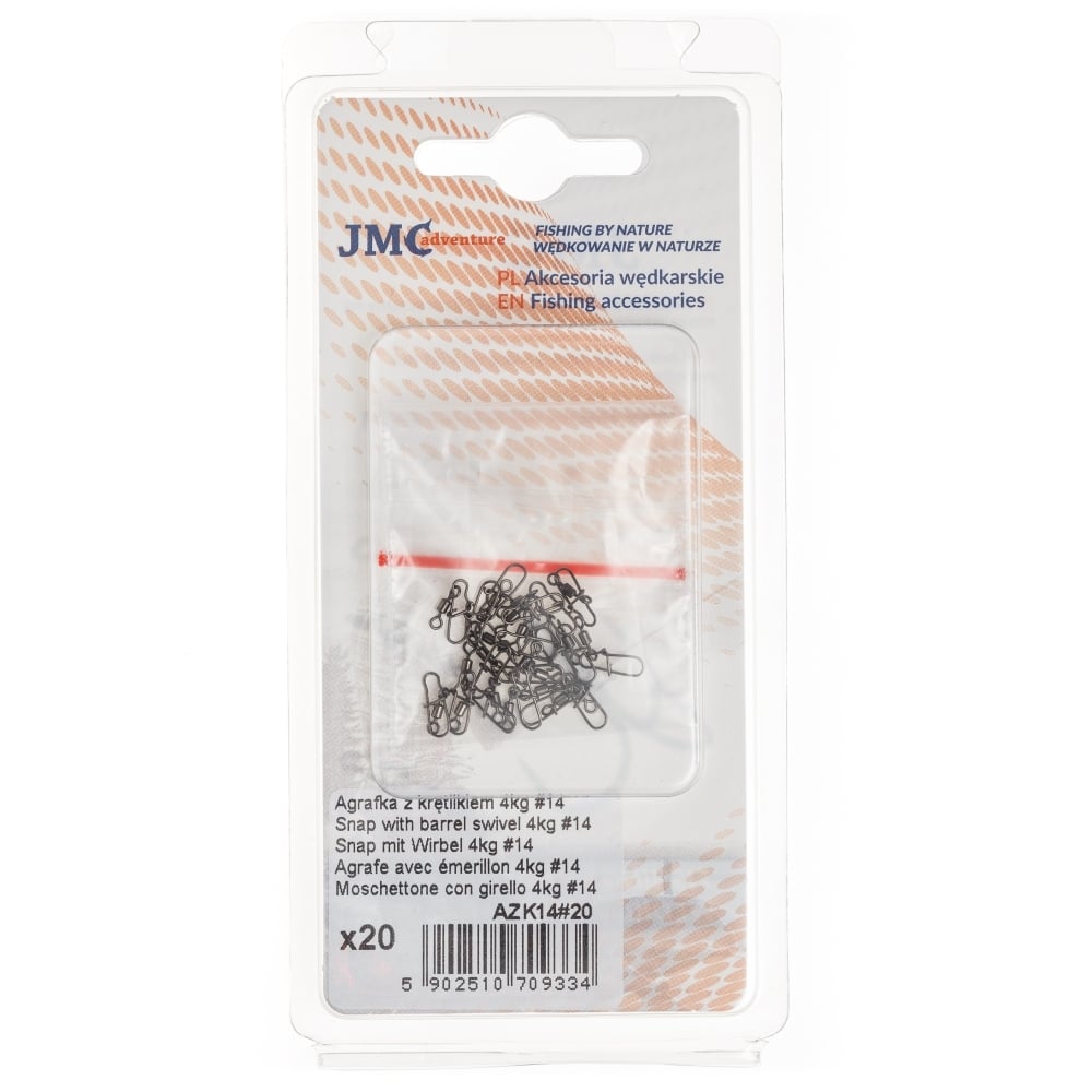 JMC Agrafka z krętlikiem 4kg roz.14