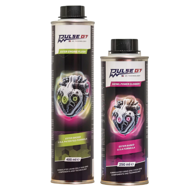 PULSE GT DIESEL POWER CLEANER 250ML + ESTER ENGINE FLUSH 400ML - Petrostar