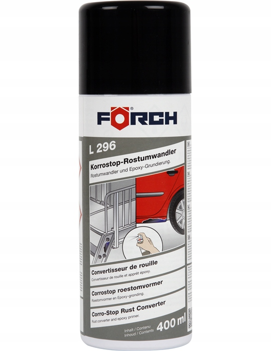 FORCH KORROSTOP NEUTRALIZATOR KOROZJI SPRAY NA RDZĘ L296 400ML - Petrostar