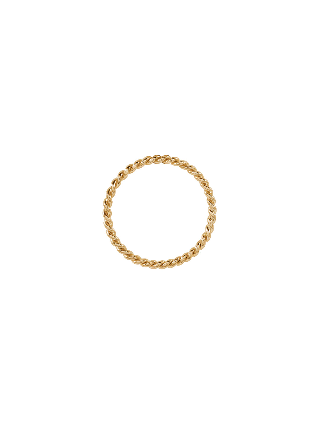 Ring - pierścionek o skręconym splocie, 12