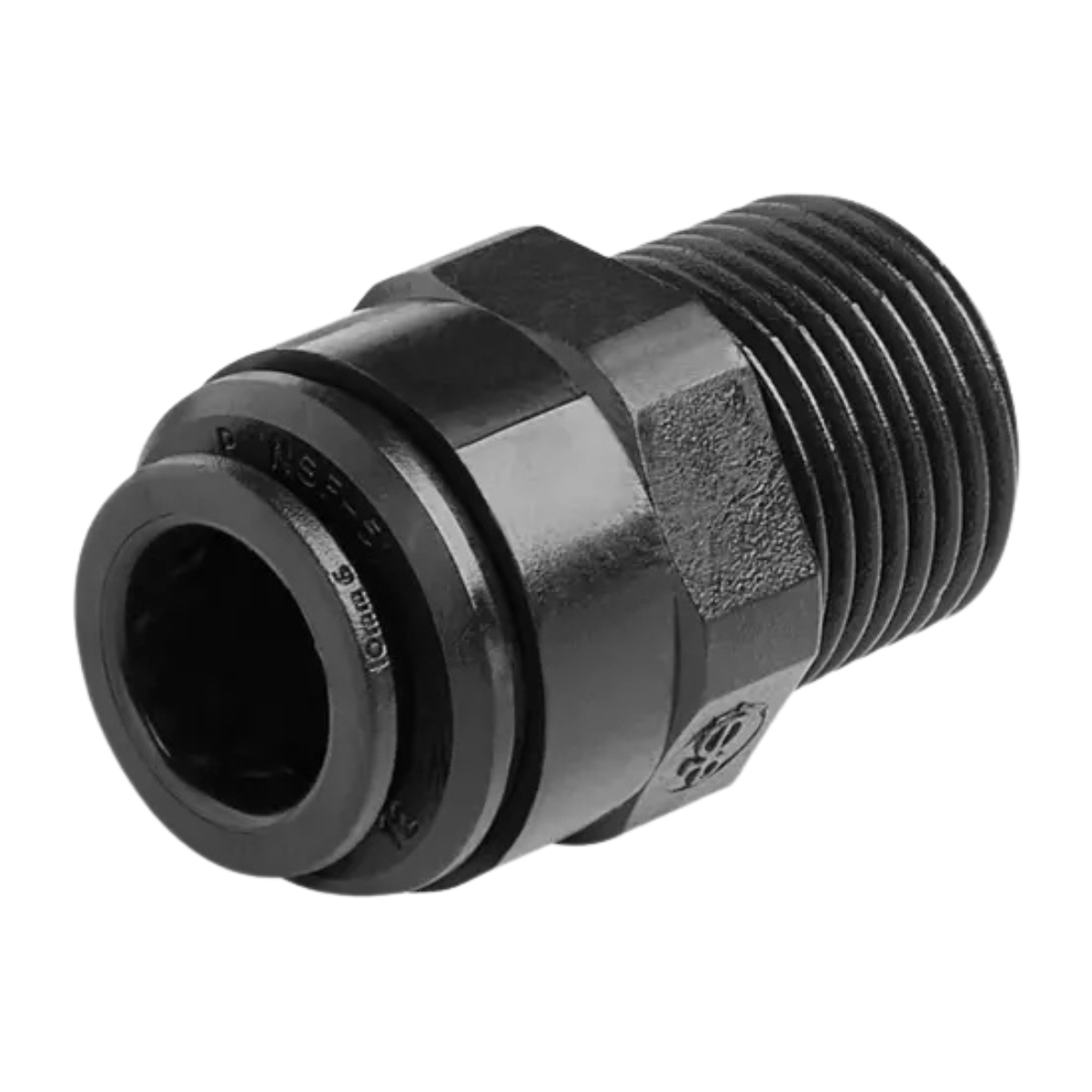 PM011003E John Guest złączka wkręcana szybkie złącze 10 mm x gwint 3/8" BSPT.