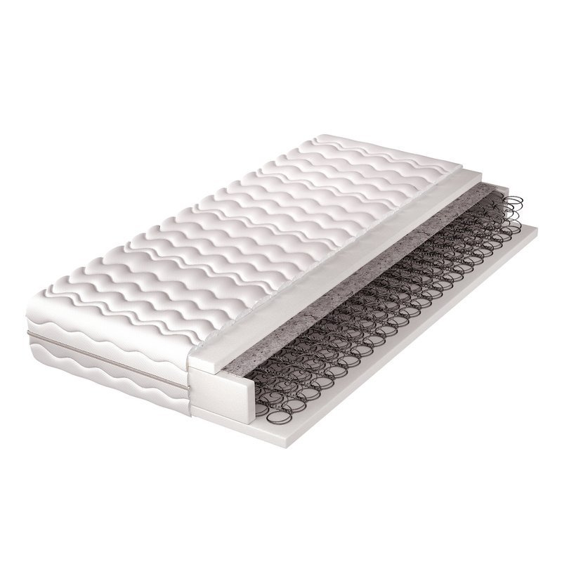 Materac sprężynowy bonellowo-piankowy 140x200 PONCHO