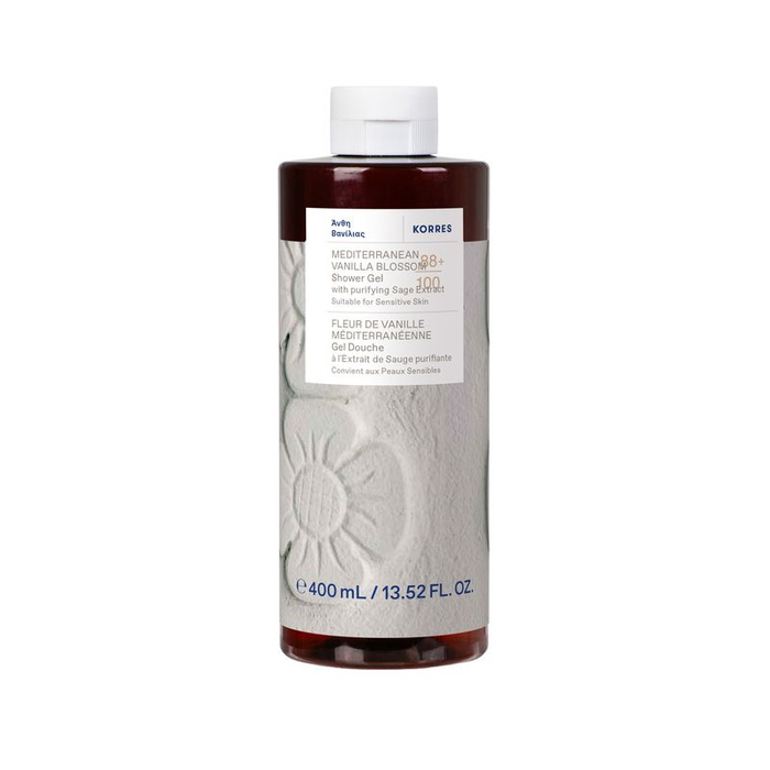 Korres Mediterranean Vanila Blossom Żel pod prysznic, 400 ml