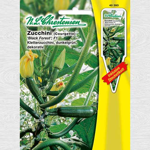 1 pac, Dovlecel zucchini Black Forest F1 - Semințe: Mod de ambalare: 1 pac