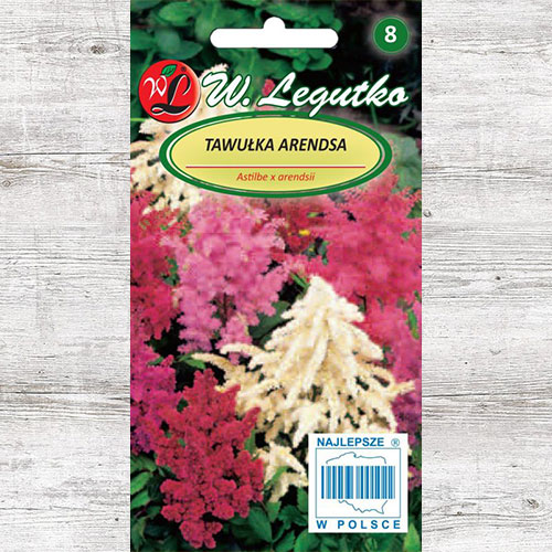 1 pac, Astilbe Arendsa Legutko - Semințe: Mod de ambalare: 0.003 g