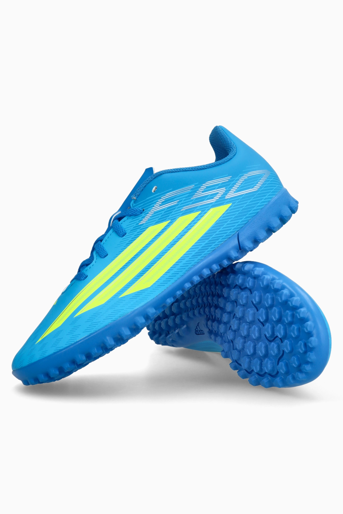 Turfy adidas F50 Club TF Junior - Niebieski
