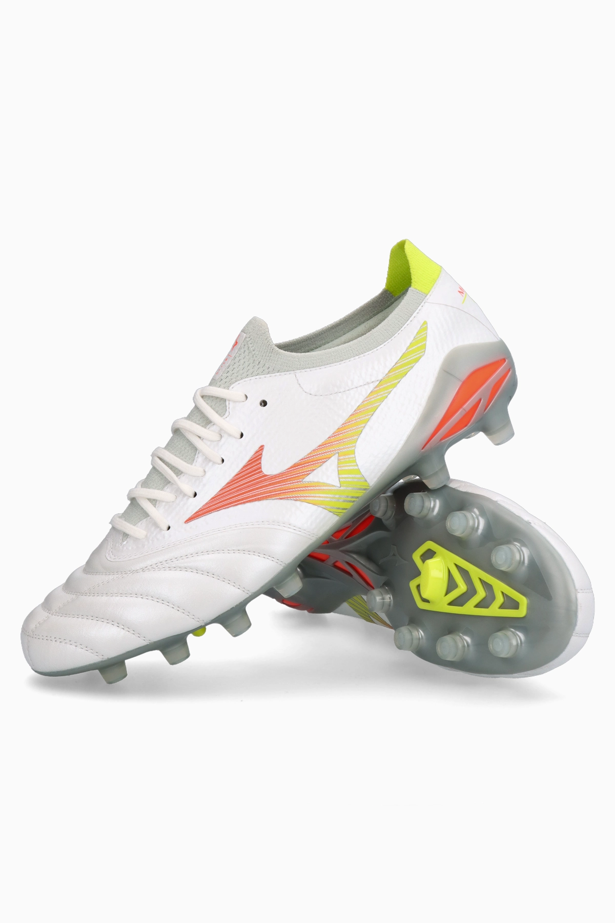 Korki Mizuno Morelia Neo V Beta Elite FG - Srebrny