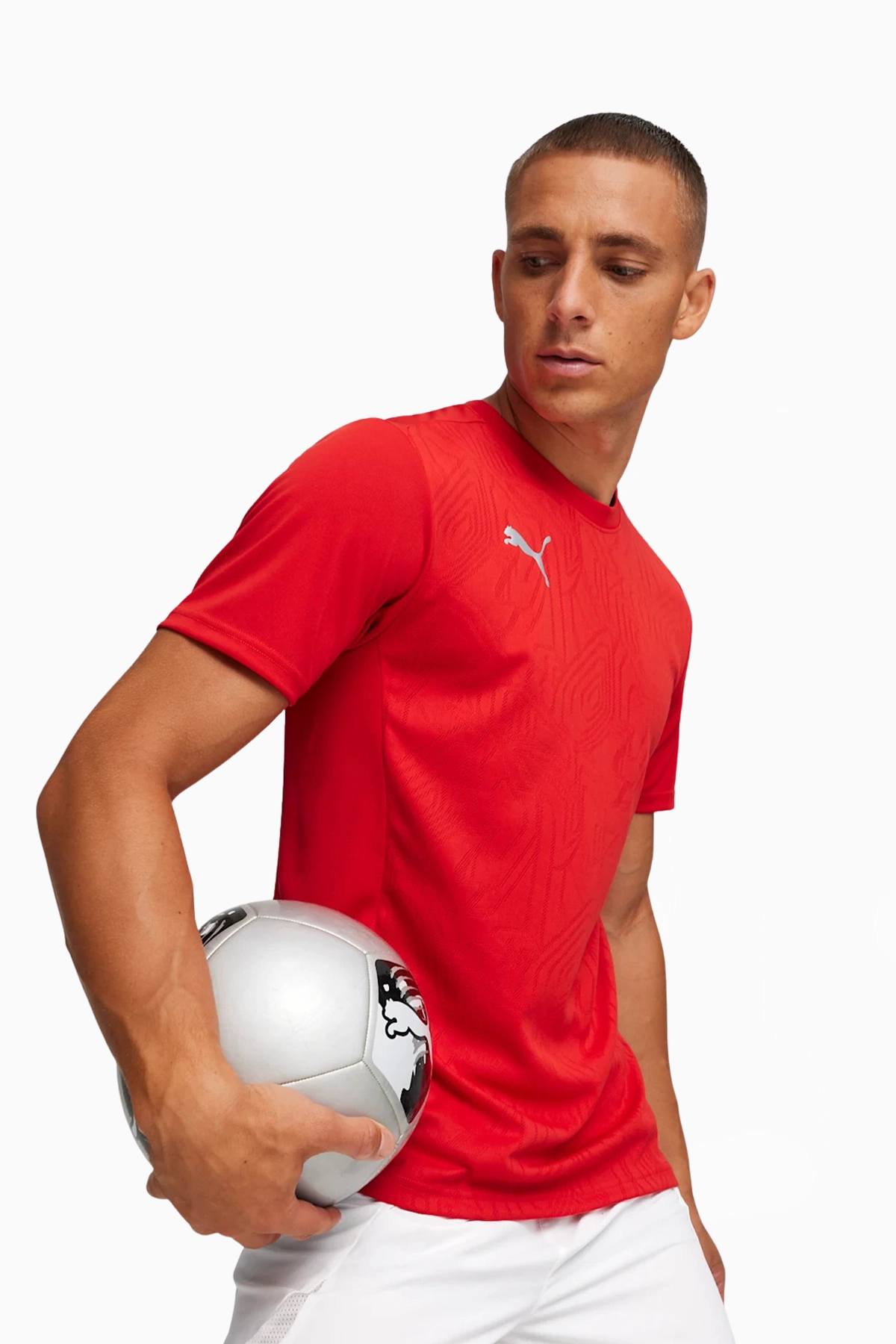 Koszulka Puma teamFINAL Training - Czerwony