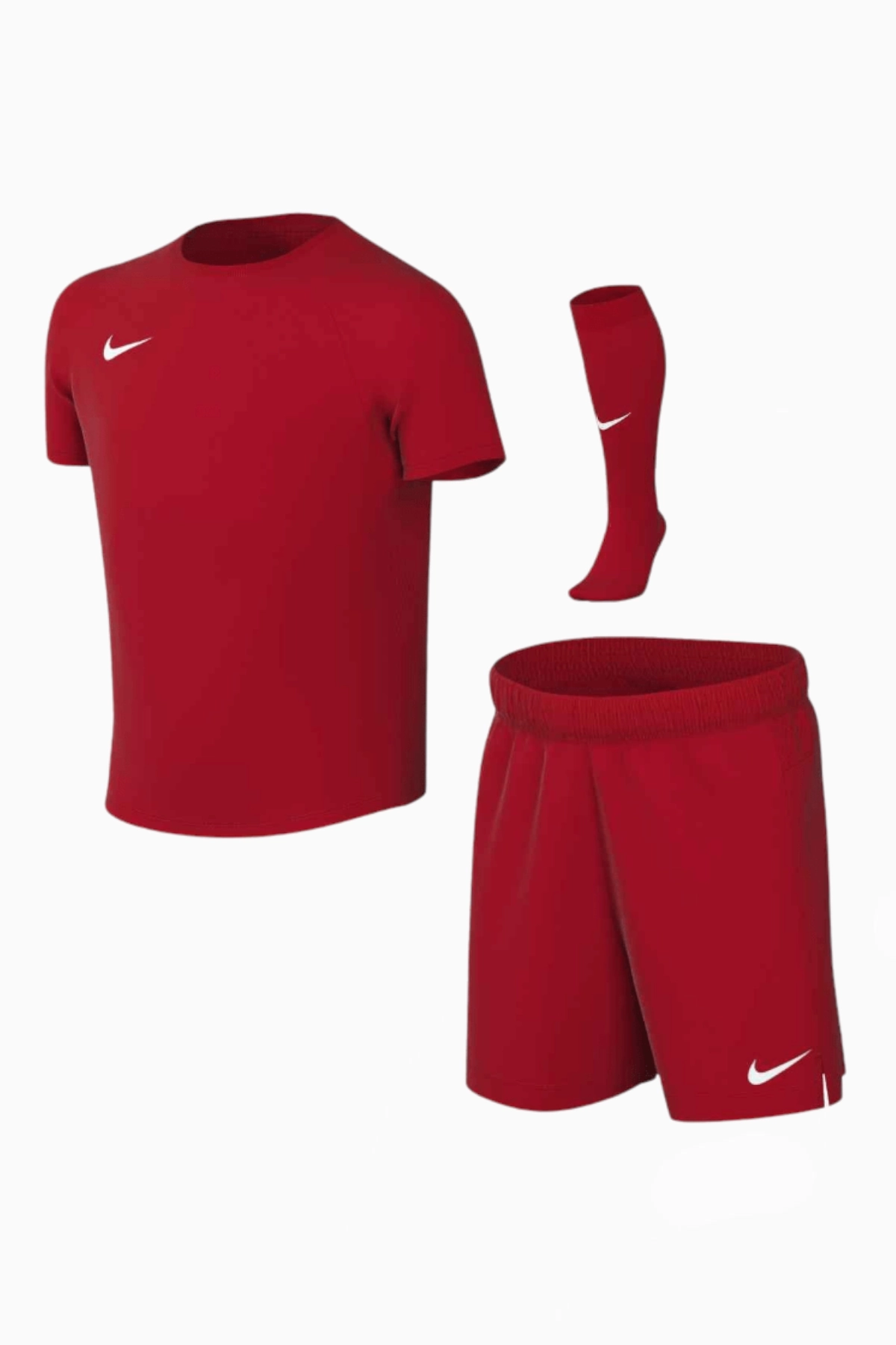 Komplet Nike Dry-FIT Park VIII Małe dzieci - Czerwony