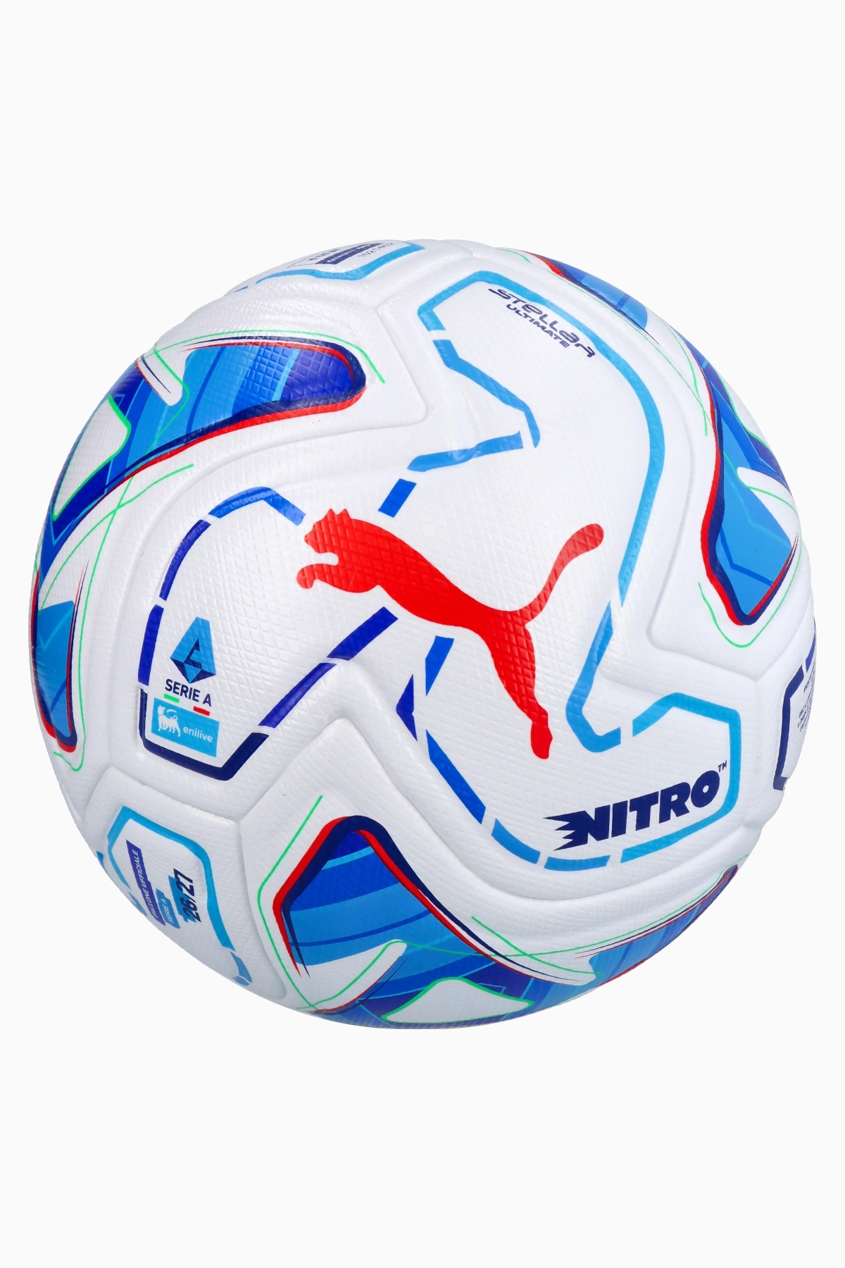 Piłka Puma Stellar Nitro Ultimate Serie A rozmiar 5 - Biały