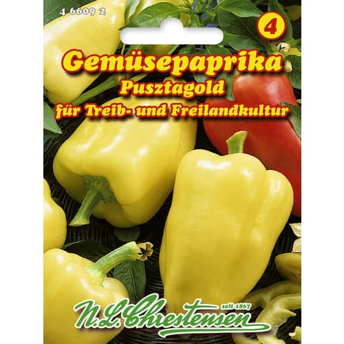 Sladká paprika Pusztagold - : Monžstvo balíkov: 1 ob