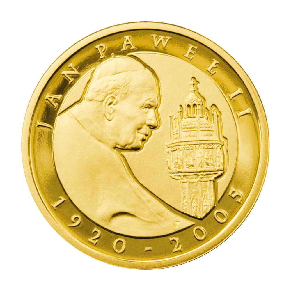 Złota moneta 100 zł Jan Paweł II 1920-2005 - wysyłka 24 h! - Mennica Skarbowa