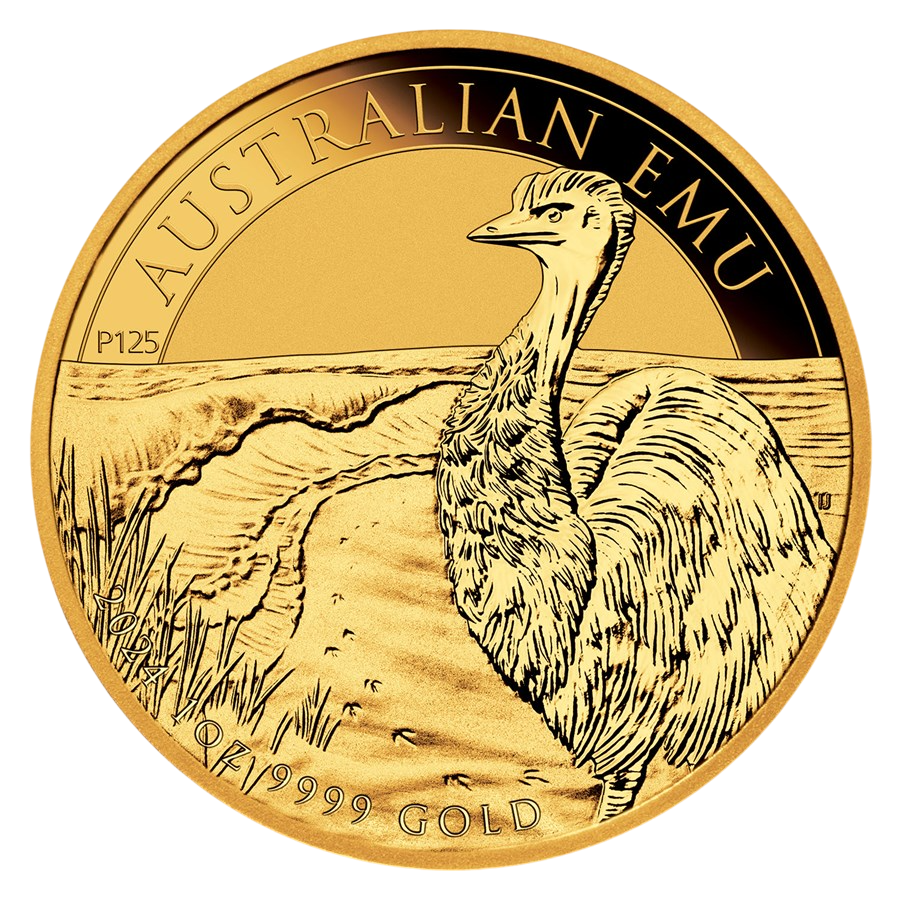Złota moneta Australijski Emu 1 uncja złota - wysyłka 24 h! - Mennica Skarbowa
