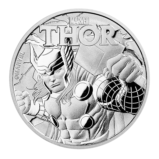 Srebrna moneta Marvel Series: Thor 1 uncja – wysyłka 24 h! - Mennica Skarbowa