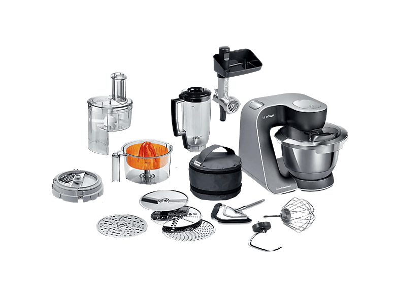 PRODUKT PO EKSPOZYCJI - Robot kuchenny BOSCH MUM58M64 Serie 4 Srebrny